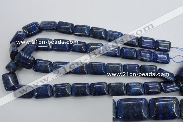 CNL975 15.5 inches 15*20mm rectangle natural lapis lazuli gemstone beads