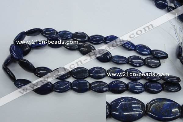 CNL980 15.5 inches 16*20mm flat drum natural lapis lazuli gemstone beads