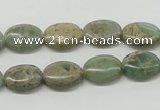 CNS11 16 inches 10*14mm oval natural serpentine jasper beads