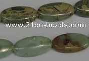 CNS216 15.5 inches 10*18mm marquise natural serpentine jasper beads