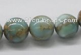 CNS26 16 inches 14mm round natural serpentine jasper beads wholesale
