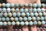 CNS302 15.5 inches 8mm round natural serpentine jasper beads