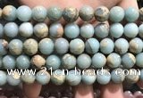 CNS303 15.5 inches 10mm round natural serpentine jasper beads