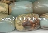 CNS312 15.5 inches 12*16mm drum serpentine jasper beads