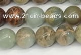 CNS331 15.5 inches 6mm round serpentine jasper beads wholesale