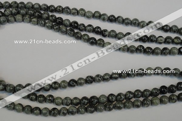 CNS401 15.5 inches 6mm round natural serpentine jasper beads