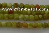 CNS599 15.5 inches 3mm round green dragon serpentine jasper beads