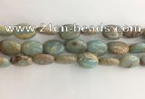 CNS726 15.5 inches 13*18mm oval serpentine jasper beads wholesale