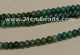 CNT110 15.5 inches 3*5mm rondelle natural turquoise beads wholesale