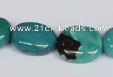 CNT14 16 inches 18-25mm nugget natural turquoise beads wholesale