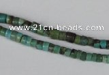 CNT19 16 inches 2-4mm heishi natural turquoise beads wholesale