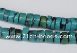 CNT23 16 inches 4-9mm heishi natural turquoise beads wholesale