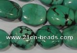 CNT266 15.5 inches 18*20mm nuggets natural turquoise beads wholesale