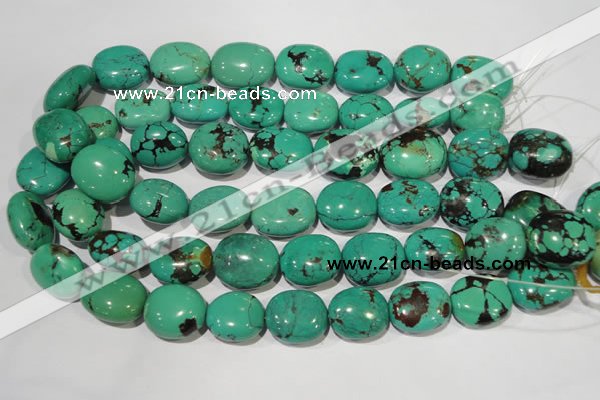 CNT268 15.5 inches 18*20mm - 22*26mm nuggets natural turquoise beads