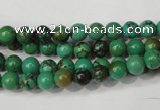 CNT351 15.5 inches 6mm round turquoise beads wholesale