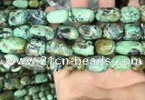 CNT408 15.5 inches 12*16mm - 14*23mm nuggets natural turquoise beads