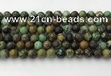 CNT411 15.5 inches 8mm round natural turquoise beads wholesale