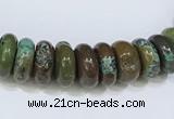 CNT505 15.5 inches 4*8mm - 6*15mm nuggets turquoise gemstone beads