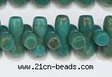 CNT535 15.5 inches 3*9mm turquoise gemstone beads