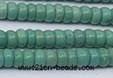 CNT541 15.5 inches 2*4mm - 3*4mm rondelle turquoise gemstone beads