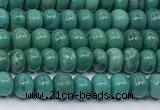 CNT542 15.5 inches 2.5*4mm - 3.5*4mm rondelle turquoise gemstone beads