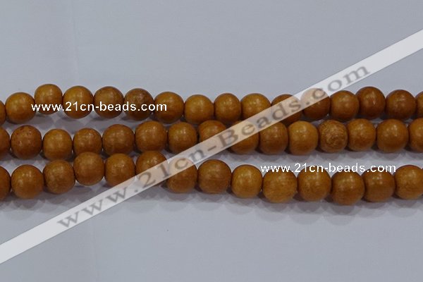 CNW05 15.5 inches 12mm round nangka wood beads wholesale