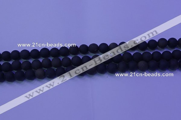 COB277 15.5 inches 4mm round matte golden obsidian beads wholesale