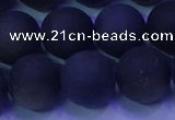 COB281 15.5 inches 12mm round matte golden obsidian beads wholesale