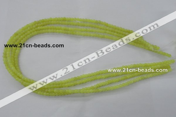 COJ101 15.5 inches 4mm round olive jade beads wholesale