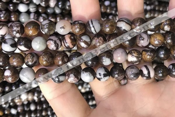 COJ352 15.5 inches 8mm round outback jasper beads wholesale