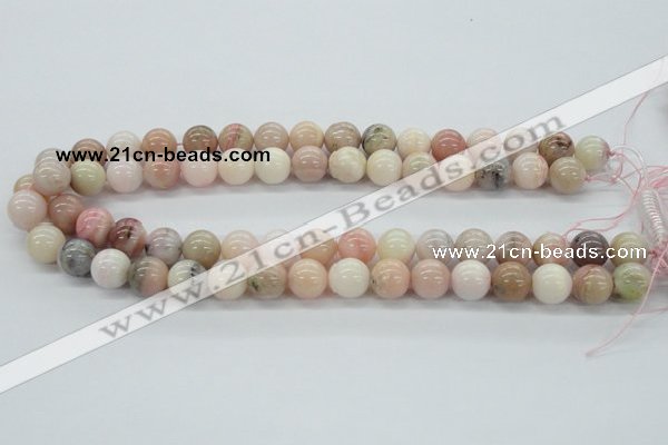 COP05 15.5 inches 12mm round natural pink opal beads wholesale