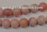 COP1004 15.5 inches 10mm round natural pink opal gemstone beads