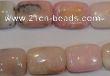 COP1034 15.5 inches 13*18mm rectangle natural pink opal gemstone beads