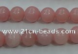 COP1213 15.5 inches 10mm round Chinese pink opal gemstone beads