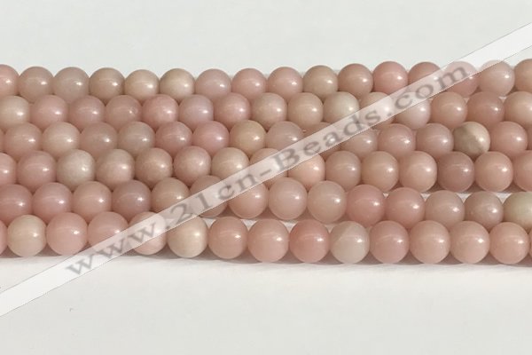 COP1243 15.5 inches 10mm round Chinese pink opal beads