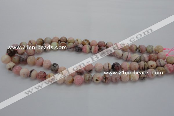 COP1251 15.5 inches 6mm round natural pink opal gemstone beads