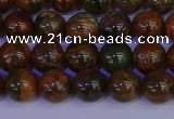 COP1362 15.5 inches 8mm round African green opal beads wholesale