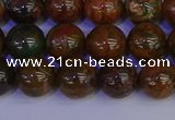 COP1363 15.5 inches 10mm round African green opal beads wholesale