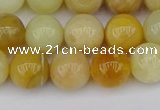 COP1428 15.5 inches 10mm round yellow opal beads wholesale