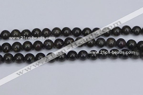 COP1443 15.5 inches 10mm round blue opal gemstone beads