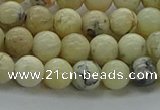 COP1461 15.5 inches 6mm round African opal gemstone beads