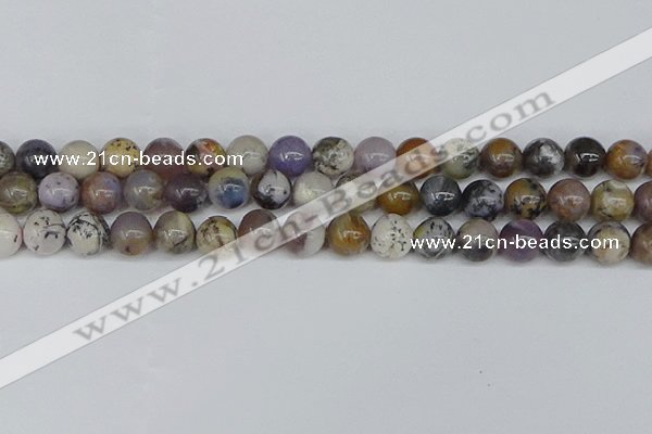 COP1514 15.5 inches 12mm round amethyst sage opal beads wholesale