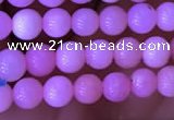 COP1525 15.5 inches 4mm round natural pink opal gemstone beads