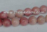 COP154 15.5 inches 12mm round pink opal gemstone beads wholesale