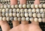 COP1562 15.5 inches 8mm round matte African opal beads