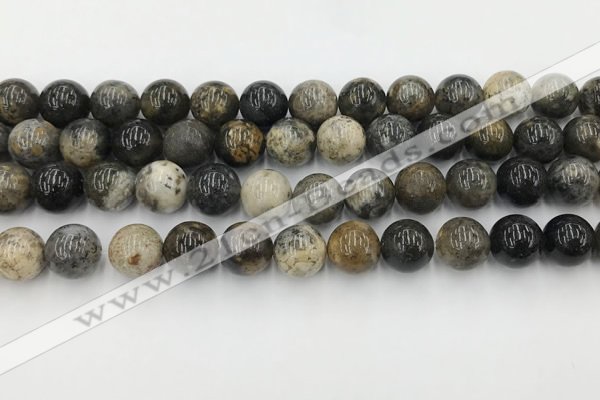 COP1603 15.5 inches 10mm round moss opal beads wholesale