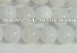 COP1615 15.5 inches 6mm round white opal gemstone beads