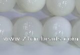 COP1619 15.5 inches 14mm round white opal gemstone beads