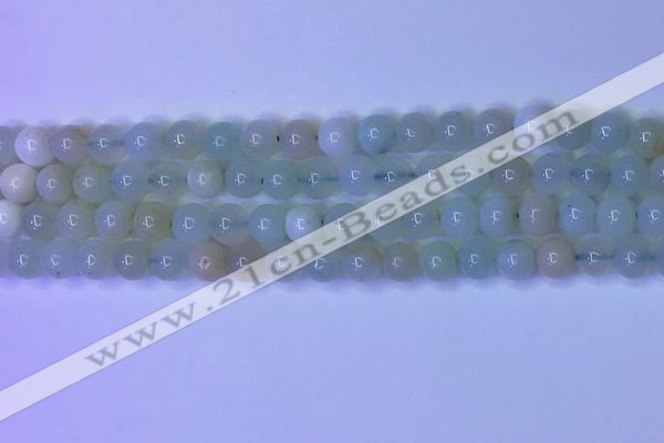 COP1628 15.5 inches 6mm round green opal beads wholesale