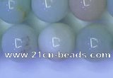 COP1630 15.5 inches 10mm round green opal beads wholesale